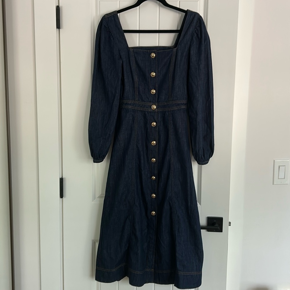 NWT Reformation Denim dress